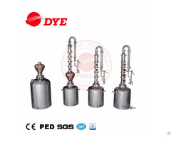 Mini Size Stainless Steel Home Used Pot Still Distiller Beer Distillation Equipment