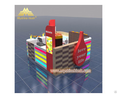 Cheap Custom Modern Shopping Mall Retail Food Booth For Sale