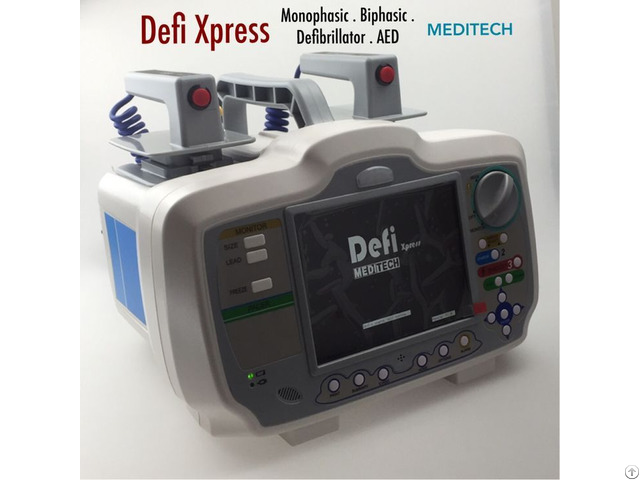 Meditech Defi Xpress Defibrillator Device With Voice Alarm