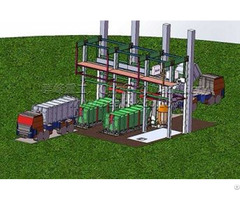 Underground Vertical Waste Transfer Station System