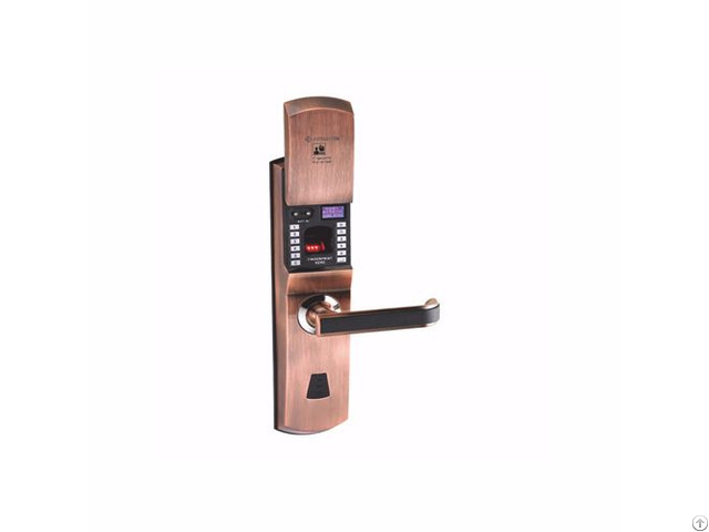 J1021 02a 20 Fingerprint Multi Points Security Door Lock