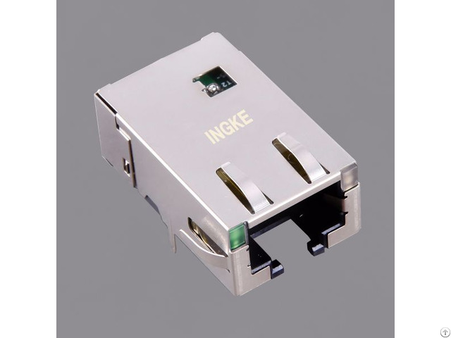 Ingke Yktd 8319nl 100 Percent Cross Jt4 1108hl Single Ports 10g Base T Magnetic Rj45 Jacks