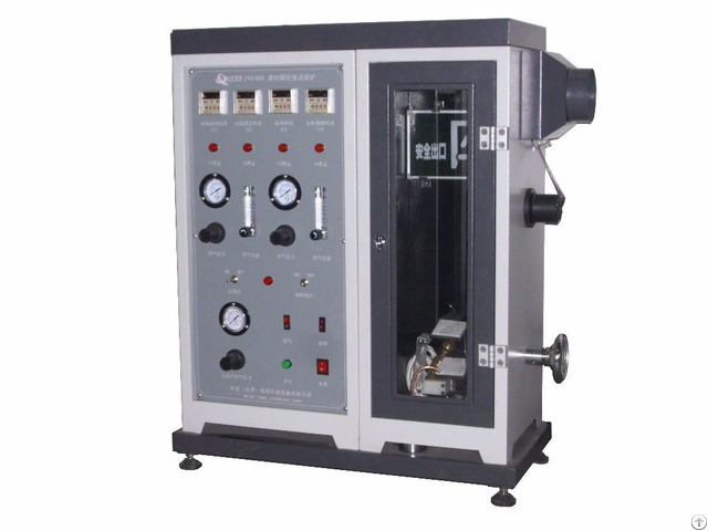 Smoke Density Tester For Building Materials