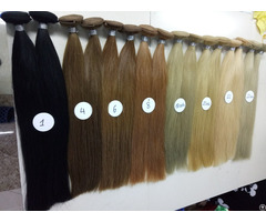 Machine Weft Human Remy Hair