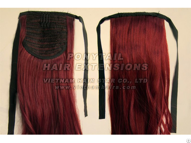 Ponytail Human Hair Extension