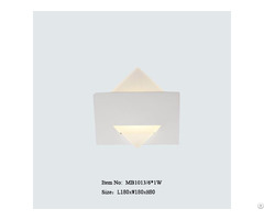 Aluminium 2700k 6000k Indoor Wall Light Fixture