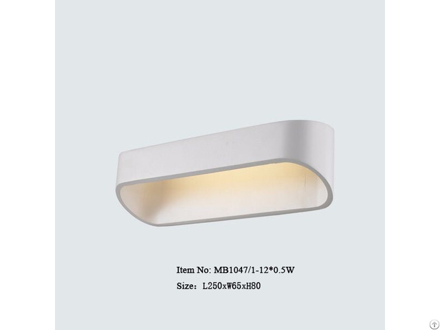 Mini Modern Acrylic 6w Led Wall Lamp