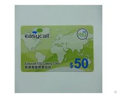 Easycall Idd Scratch Calling Card