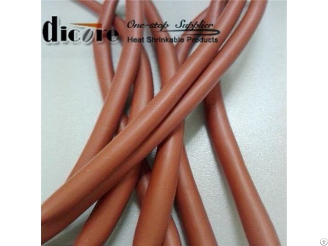 Thin Wall Elastic Heat Shrink Silicone Rubber Tube