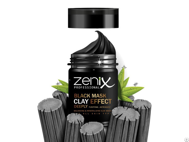 Zenix Clay Effect Black Mask