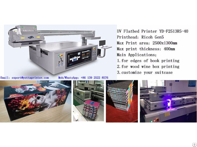 Uv Printer For Book Edges And Wine Box Printing
