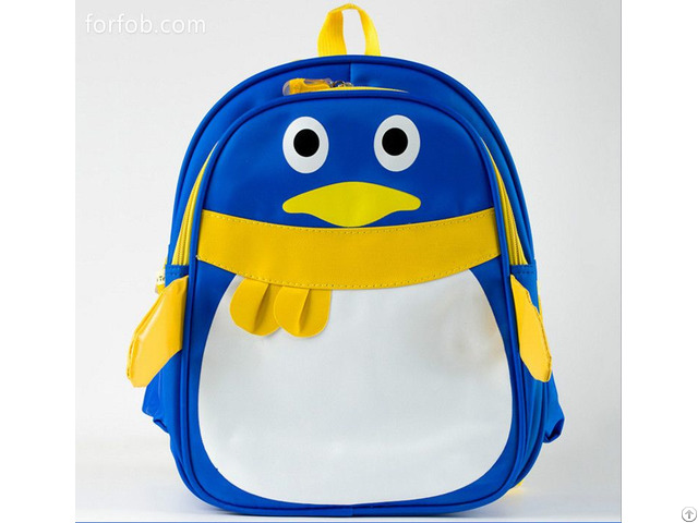 Kindergarten Kids Backpack School Bag Penguin Style