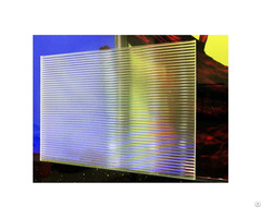 Clear Linear Textured Acrylic Sheet