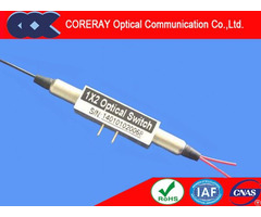 Mini 1x2 Fiber Optical Switch For Military Communication