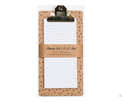 Shopping List Pad