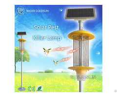 Solar Powered Insect Pest Mosquito Killer For Organic Farm