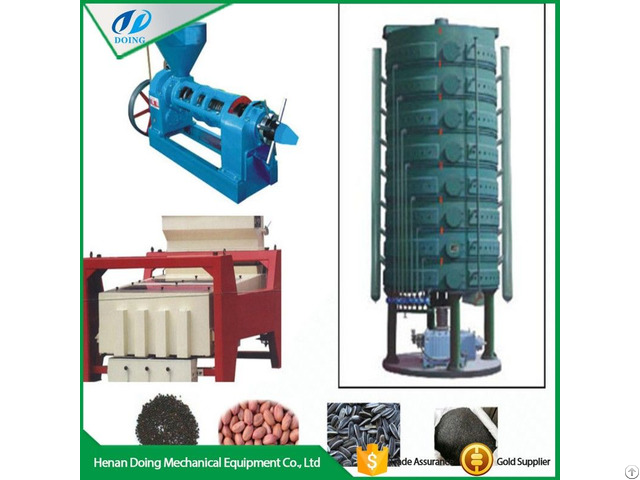 Easy Control Reliable Quality Groundnut Oil Processing Machine