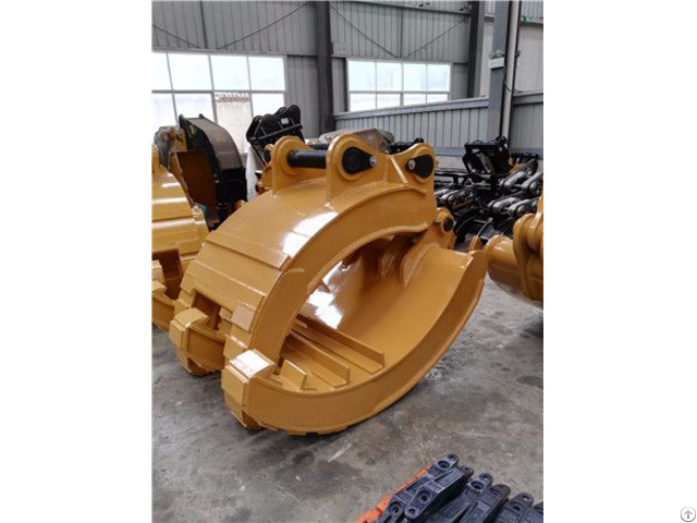 Wear Resistant Excavator Five Fingers Wood Grapple