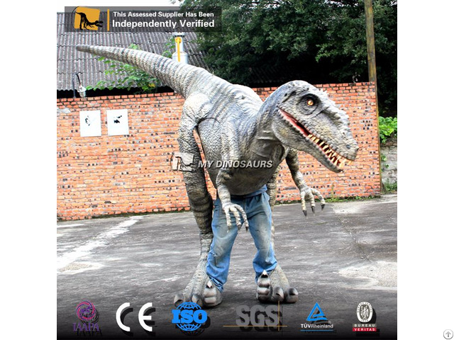 Halloween Prank Props Adult Velociraptor Costume For Sale