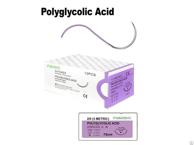 Polyglycolic Acid Sutures