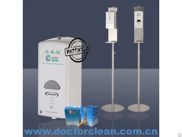 Hospital And Medical Hand Sanitizer Dispenser For Disinfectant