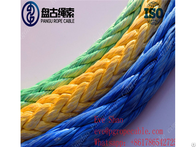 44mm Uhmwpe Rope For Ship Oil Rigging