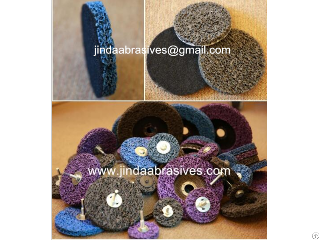 Clean And Strip Discs Black Blue Purple Color