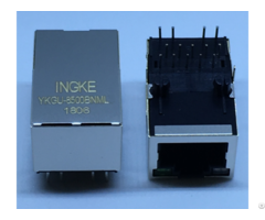 Ingke Ykgu 8500bnml 100 Percent Cross 7499110124 Through Hole Gigabit Rj45 Jacks With Magnetics