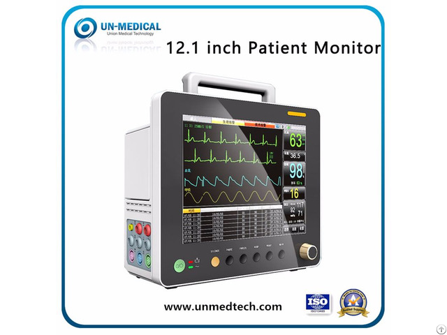 Wide Screen Display Multi Parameters Medical Portable Patient Monitor For Hospital