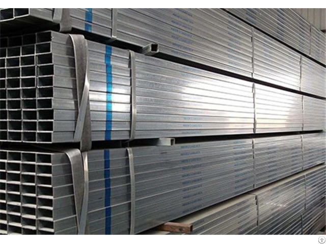 Hot Dipped Galvanized Steel Rectangular Pipes