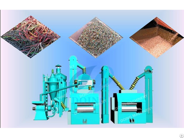 Scrap Copper Cable Wire Recycling Machine