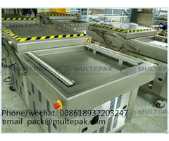 Multepak Automatic Double Chamber Food Vacuum Packaging Machine