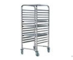 Stainless Steel Single Line Cake Cart