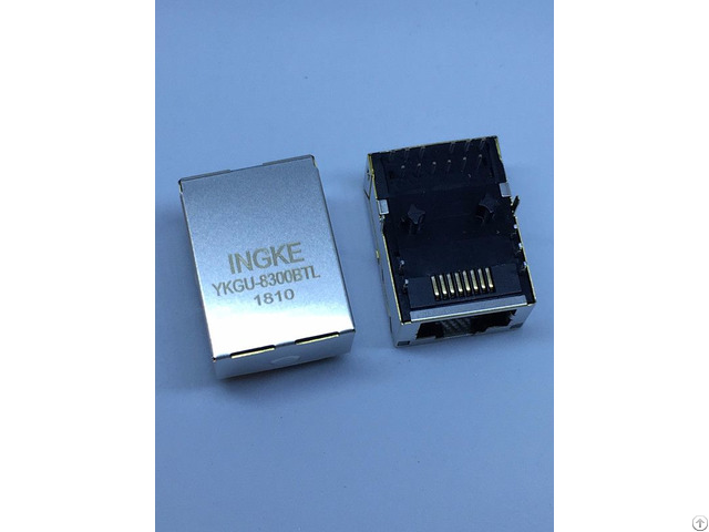Ingke Ykgu 8300btl 100 Percent Cross J0g 0003nl Through Hole Magnetic Rj45 Connectors