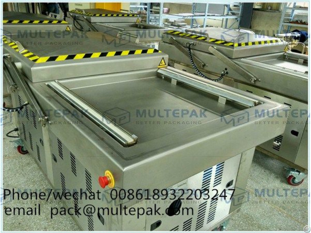 Automatic Double Chamber Food Vacuum Packaging Machine