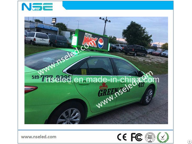 Taxi Top Led Display Screen