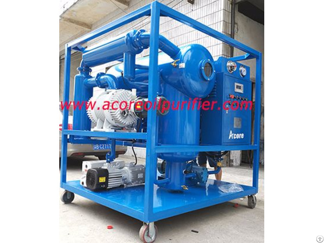 Transformer Oil Vacuum Dehydration And Degassing Plant