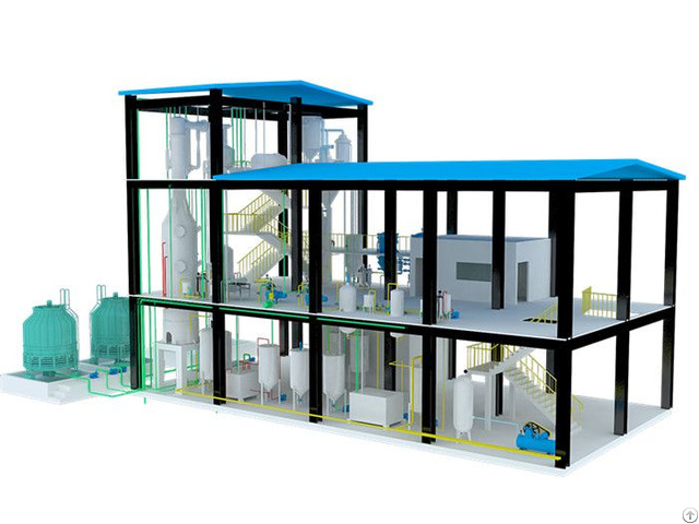 Small Scale Edible Oil Refinery Plant