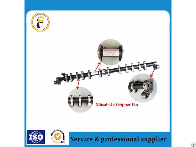 High Quality Mitsubishi Diamond 1000 Gripper Bars Offset Printing Machine Spare Parts