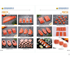 Frozen Chum Pink Salmon Fillet Portions