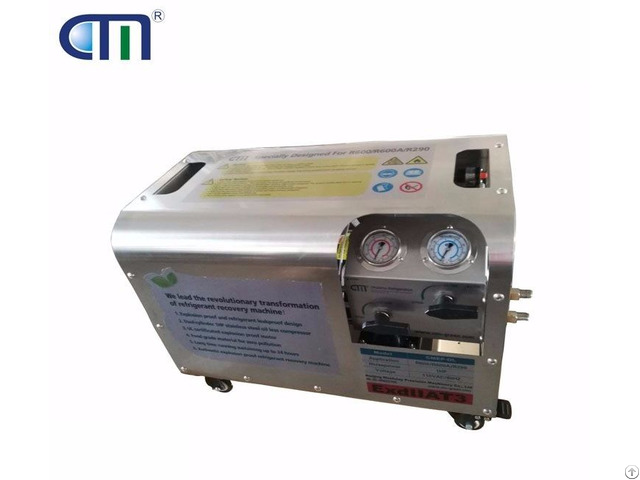 Oil Less Explosion Proof Refrigerant Recovery Machine Cmep Ol Good Price