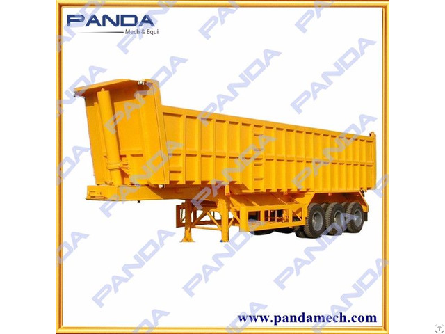 Panda 3 Axles 40 Tons Tipper Trailer For Sale