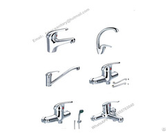 Factory Brass Bathroom Chrome Wash Basin Faucet