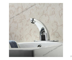 Bathroom Fauce Brass Basin Hot And Cold Sensor Tap