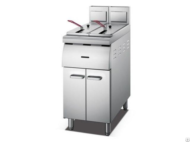 Stainless Steel Gas Chips Fryer