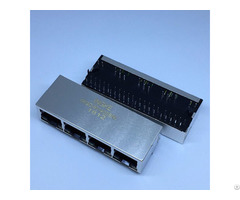 Hr911430ae Ykgd 801400bnl Through Hole 4 Port Rj45 Pcb Mount