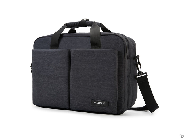 Laptop Briefcase Water Repellent Light Weight Computer Bag Shoulder Expandable Extra Large Capacity