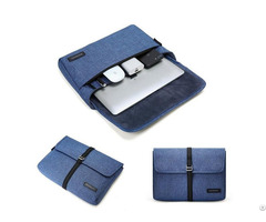 Slim Laptop Sleeve Portable Briefcase Travel Electronics Case