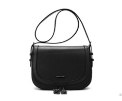 Women S Saddle Purses Crossbody Shoulder Bag With Flap Top And Tassel Satchel