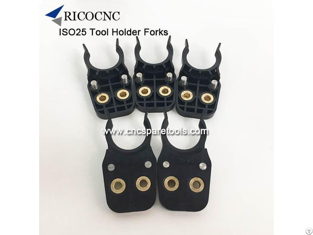 Black Iso25 Tool Changer Gippers Cnc Toolholder Forks